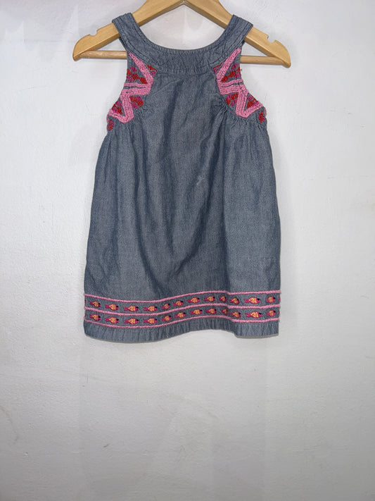 Chambray dress 2y