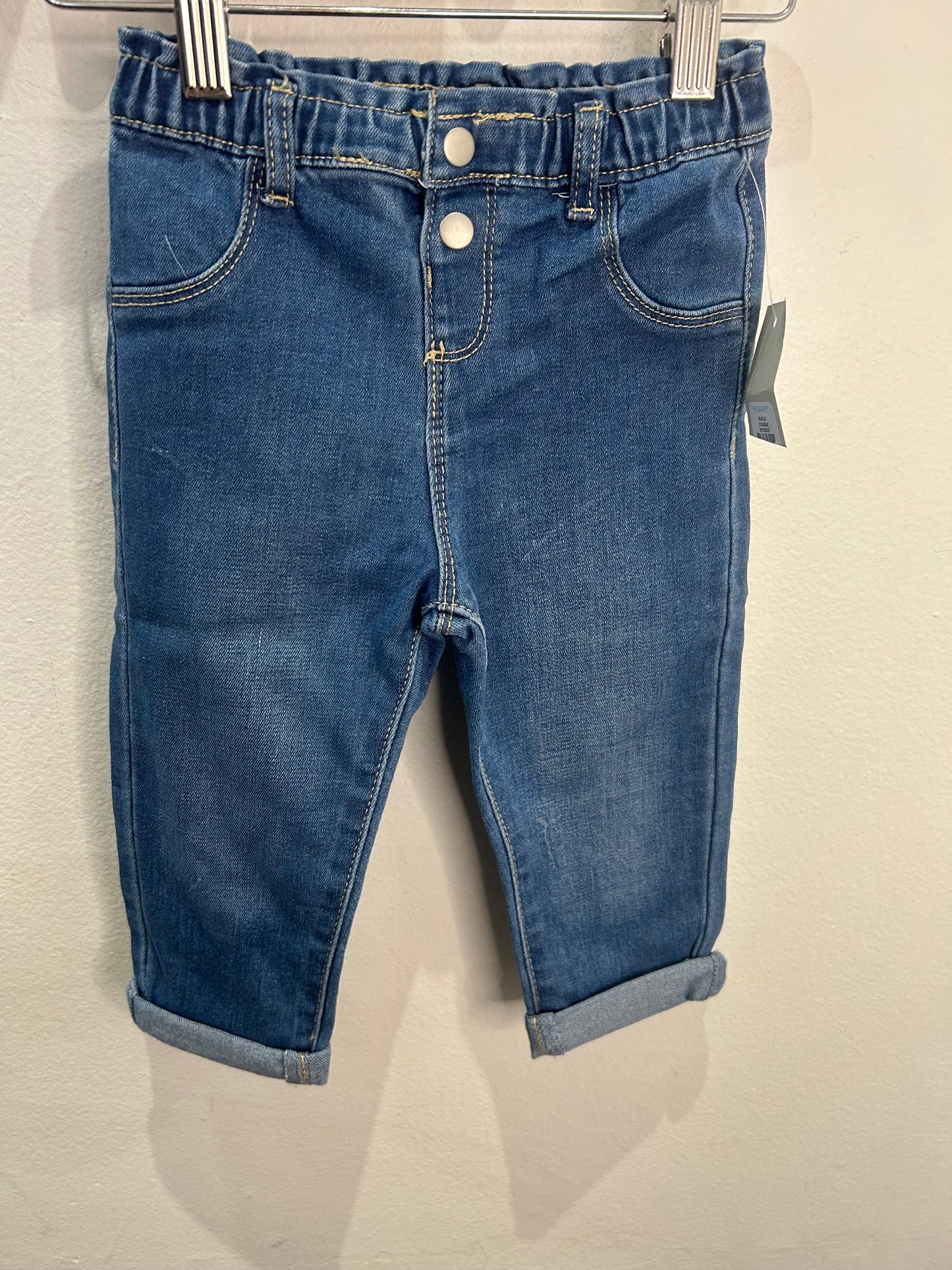 Pull-on jeans 12-18m NEW