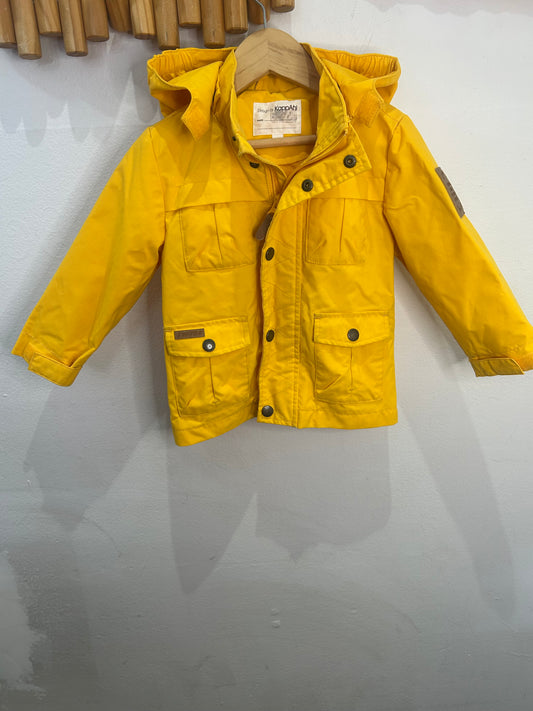 Kappahl yellow coat 24m
