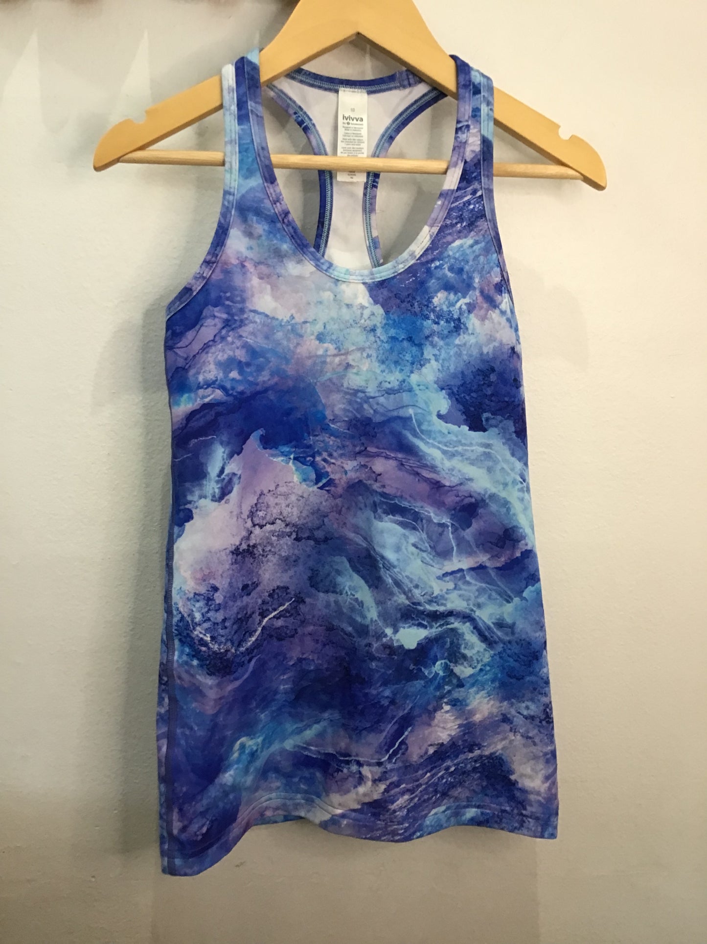 Tanktop Ivivva blue pattern 10y