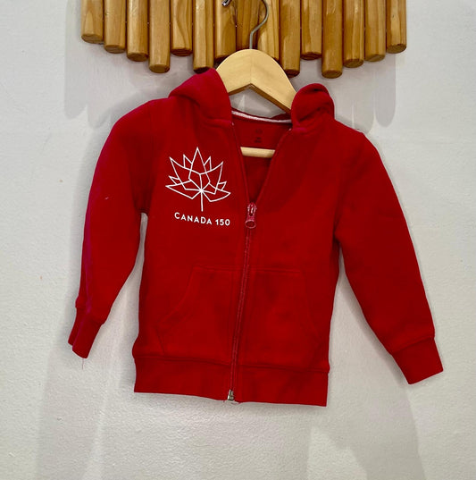 Red Canada sweatshirt 18m