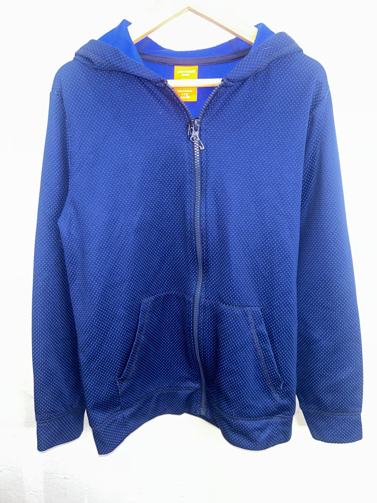 Blue print activewear sweatshirt 10-12y