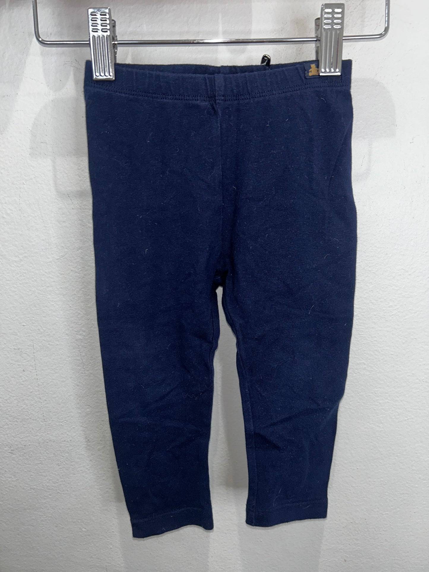 Blue leggings 12-18m