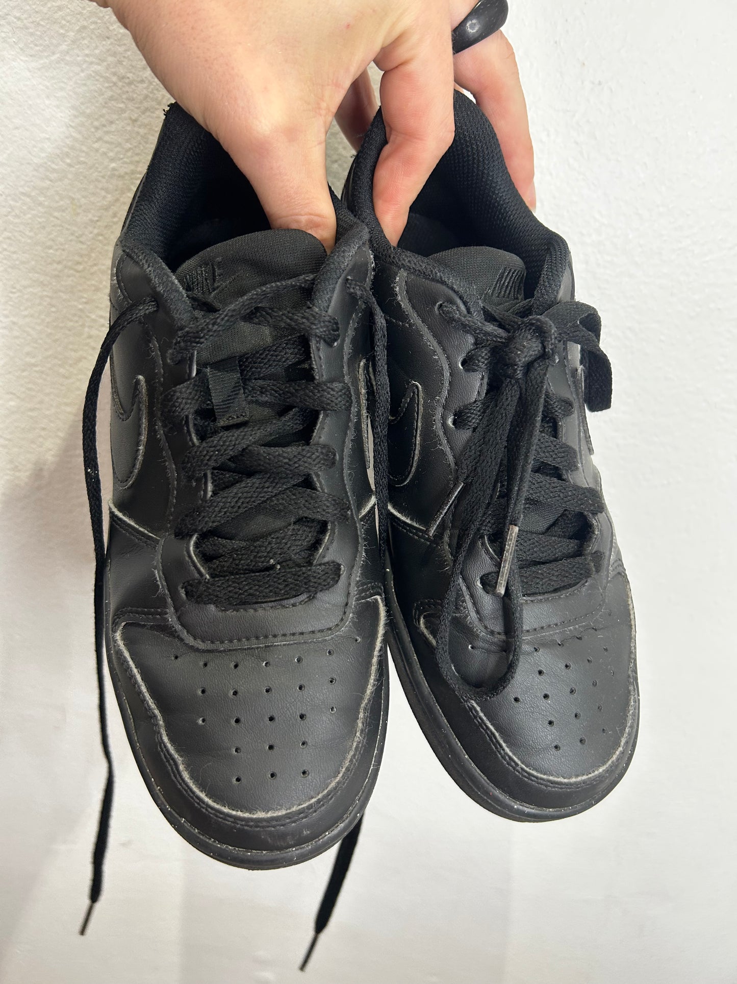 Y4 Black Nikes