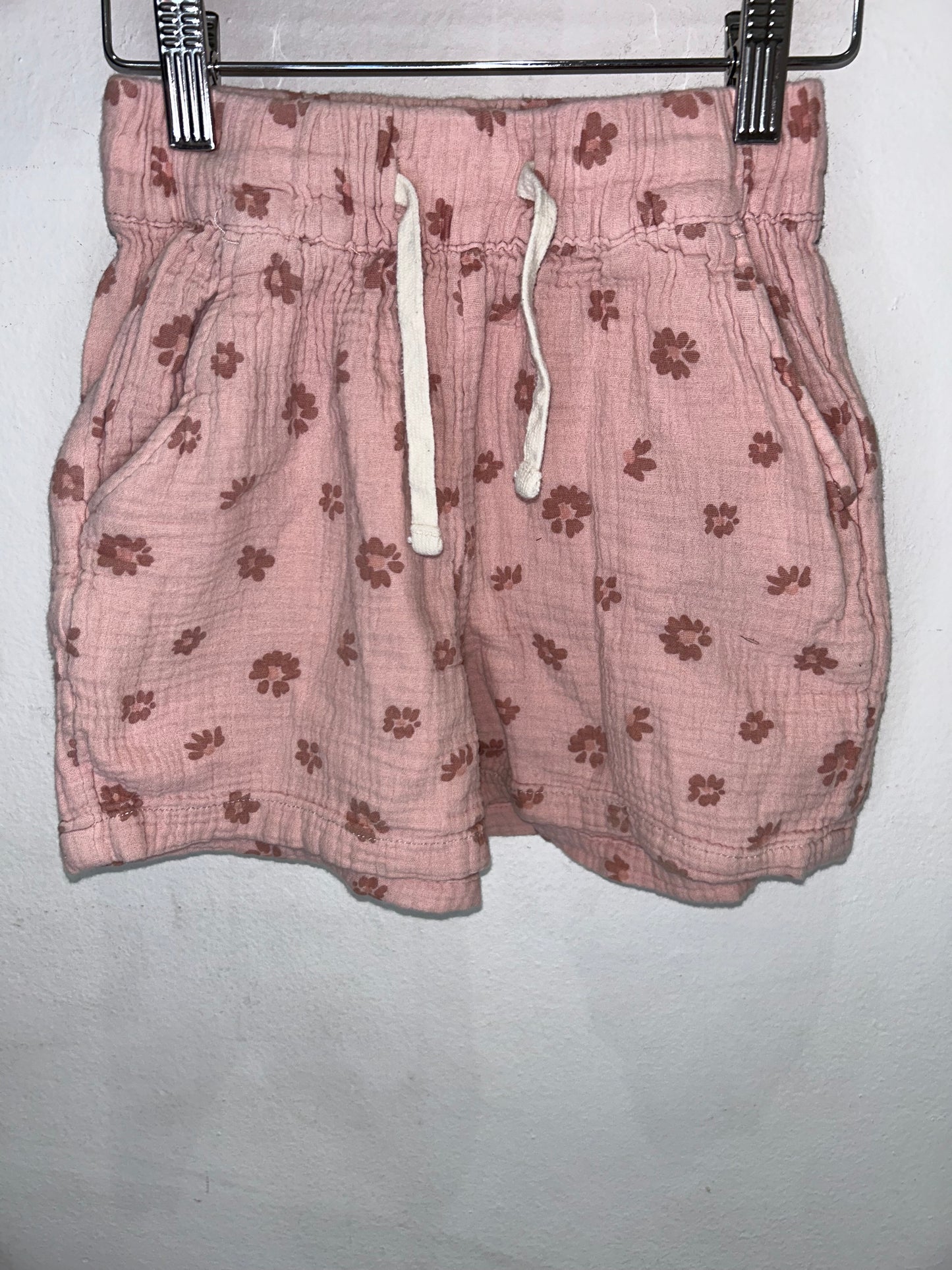 Pink floral texture set 7-8y