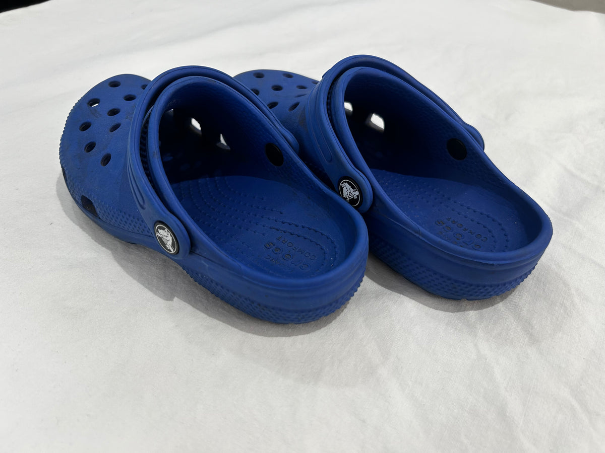 C13 royal blue Crocs