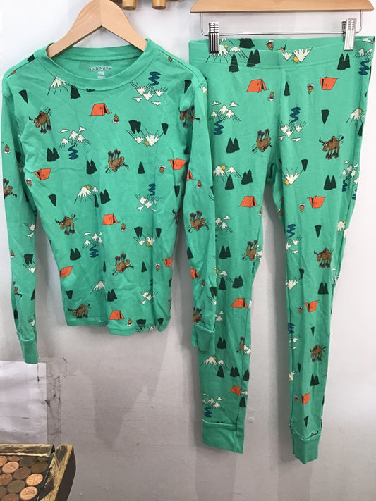 Pyjamas camping moose 12y