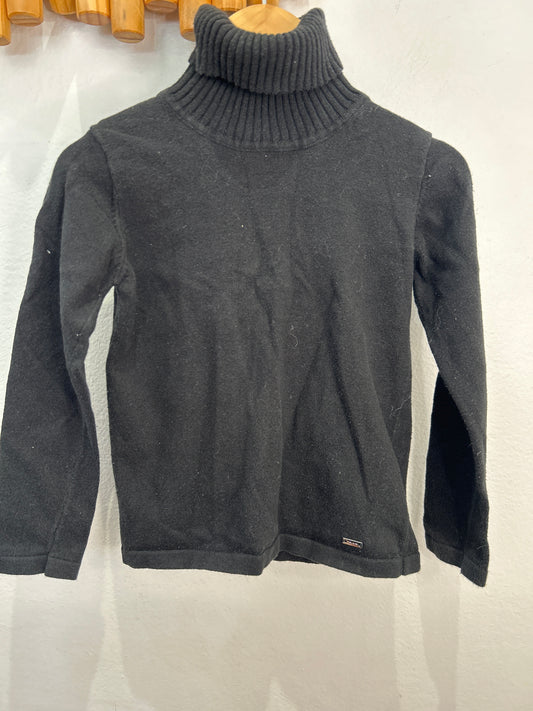 Mayoral black knit turtleneck 4y