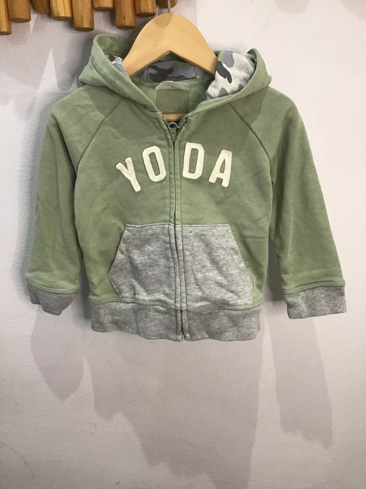 Yoda sweatshirt 18-24m