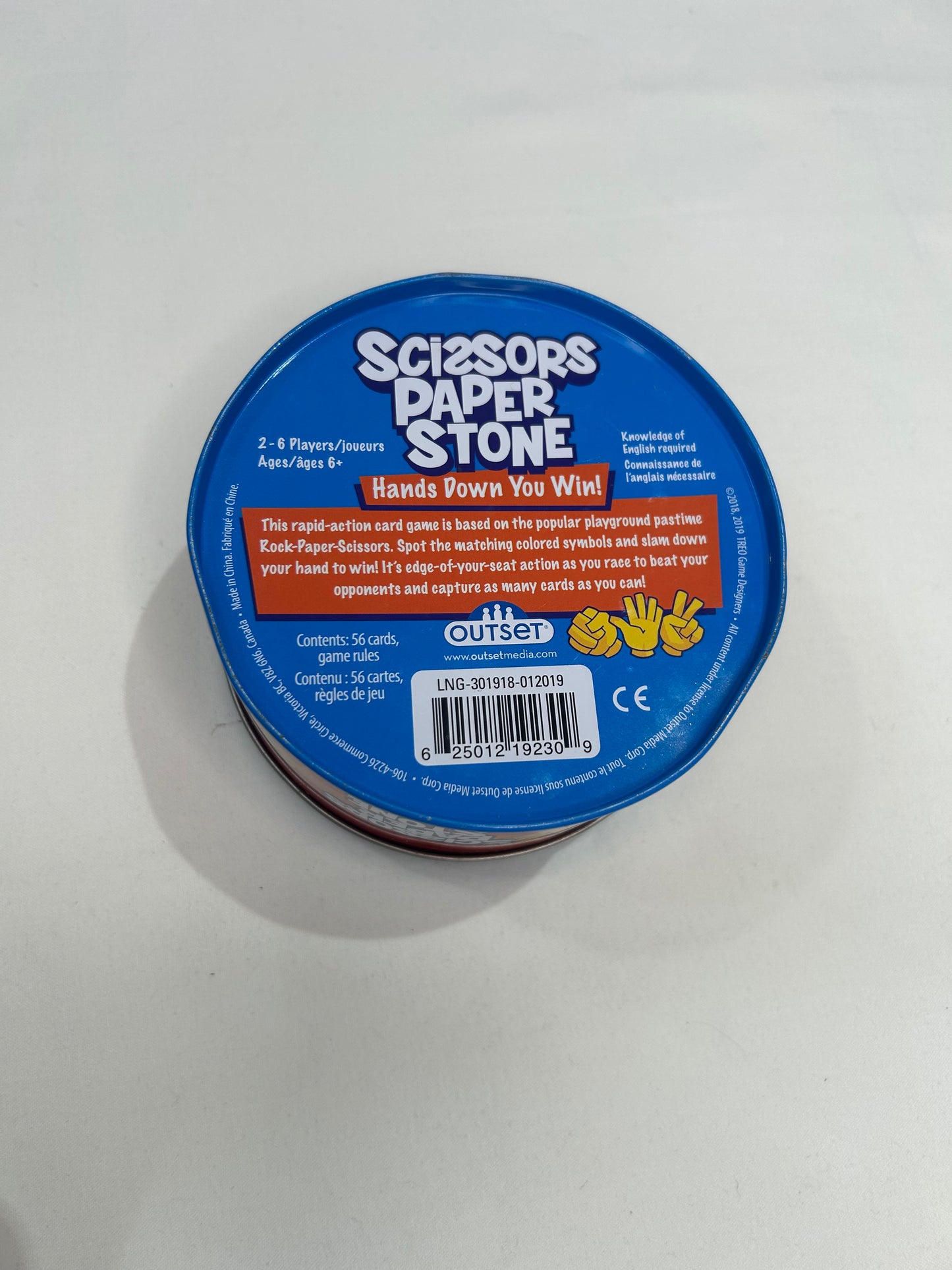 Scissors paper stone game
