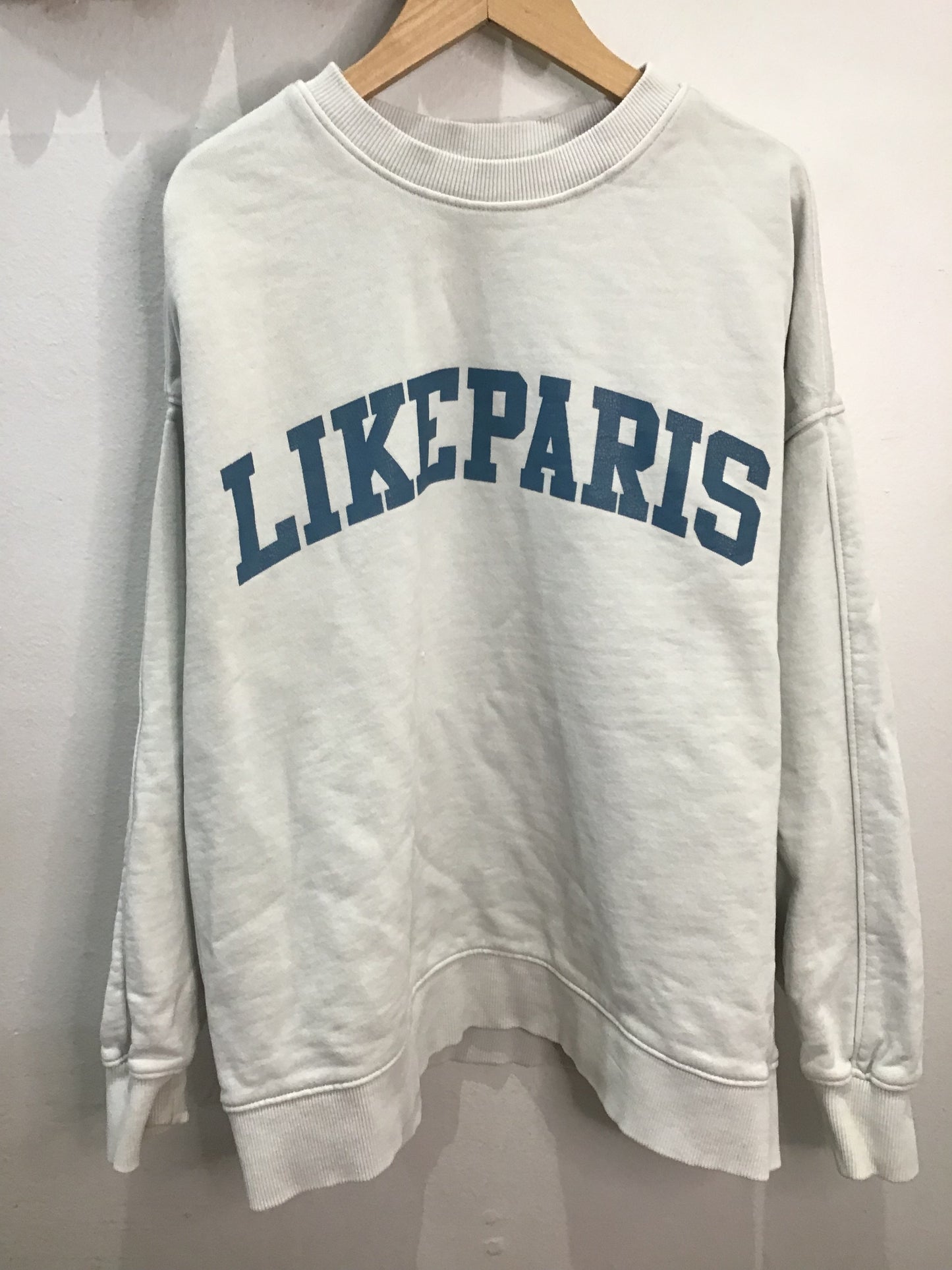 Oversized pullover "likeparis" 11-12y