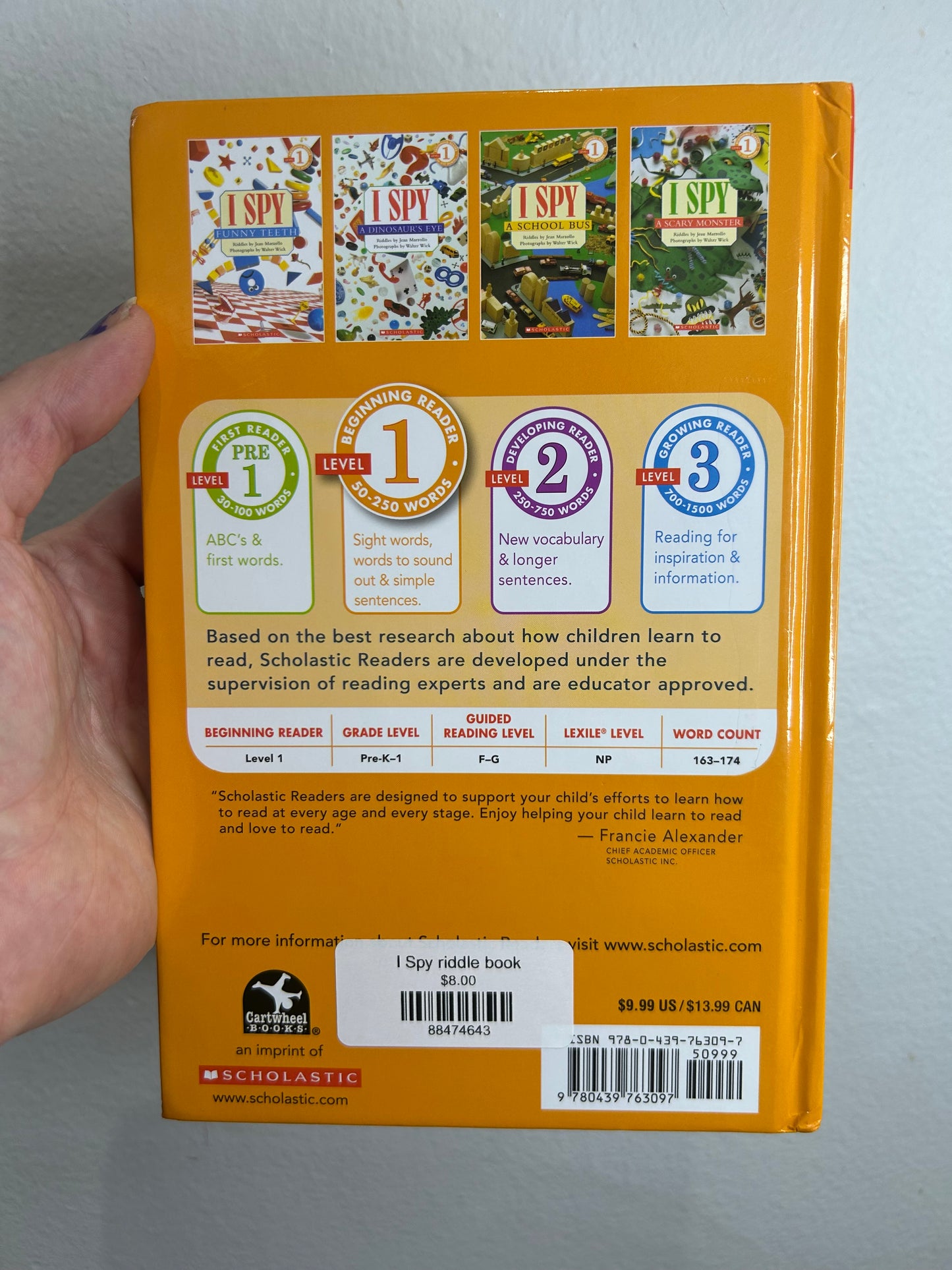 I Spy riddle book