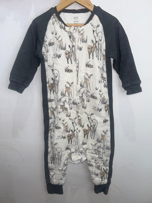 Nest quilted romper 18m-2.5Y