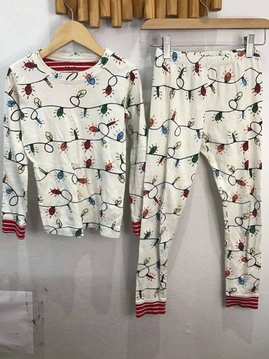 Christmas lights pyjamas 7y*