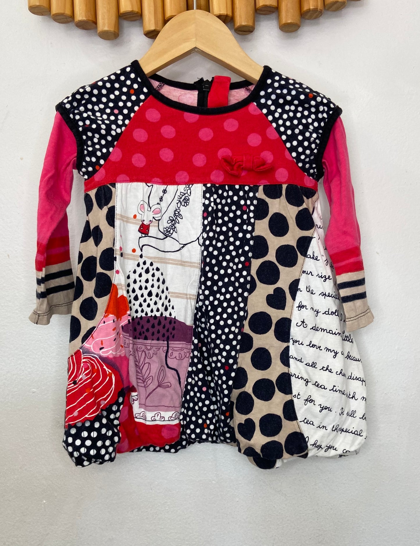 Patchwork dress 18m