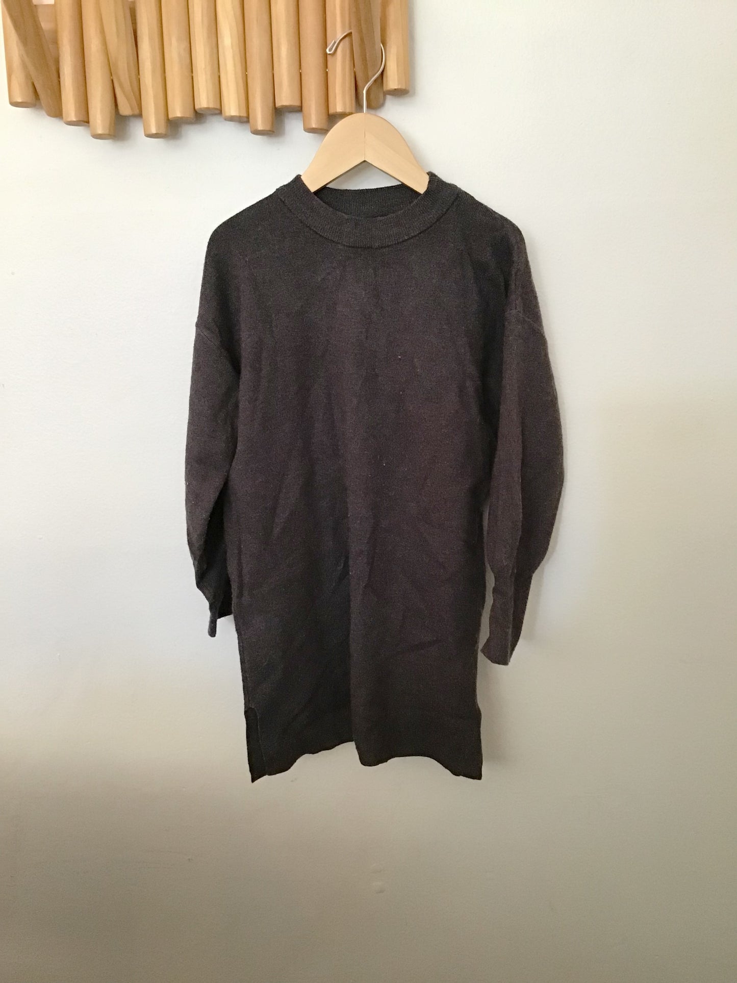Dark grey oversized sweater 8y