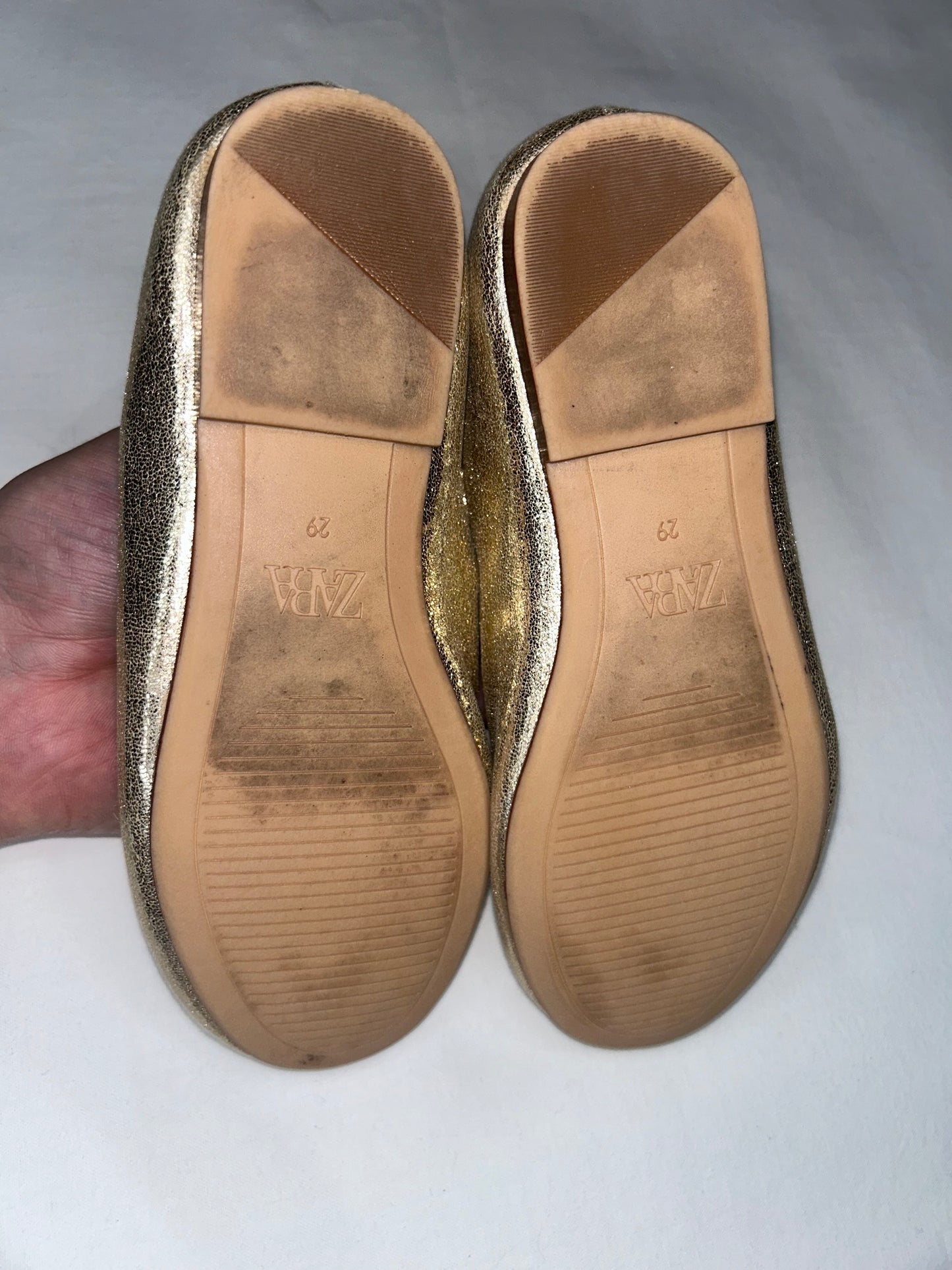 C11.5 gold maryjanes