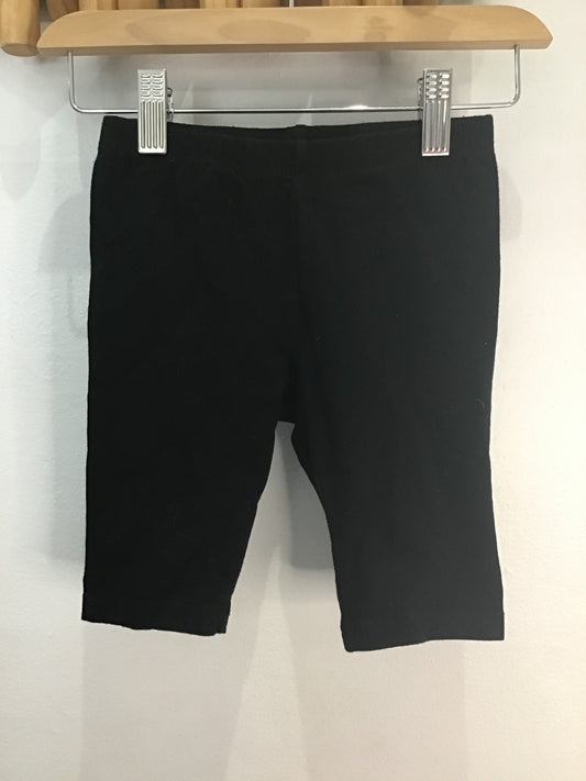 Black bike shorts 5y