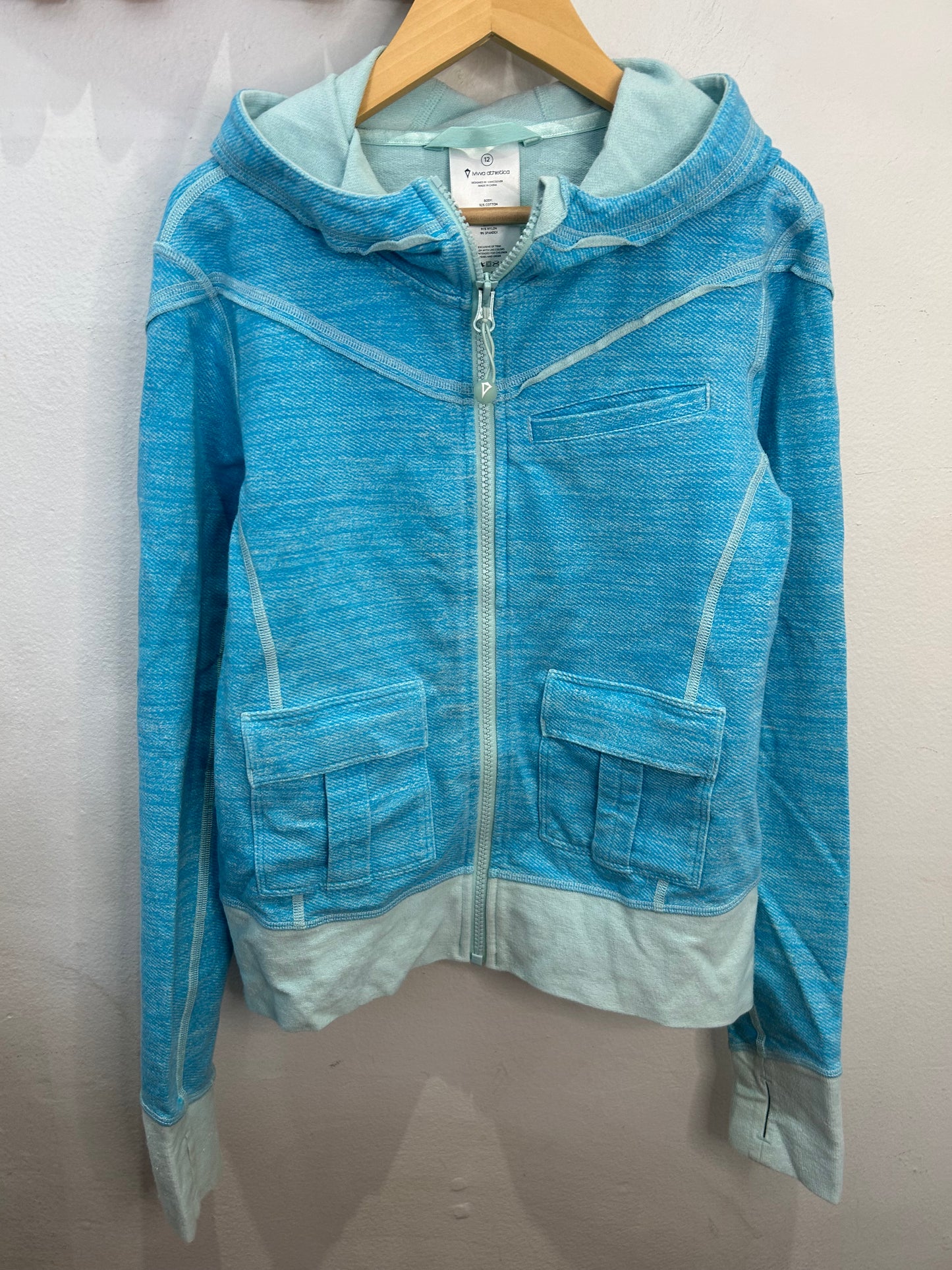 Ivivva blue activewear sweatshirt 12y