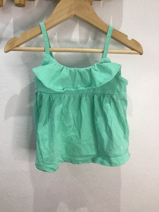 Tanktop teal 12-18m