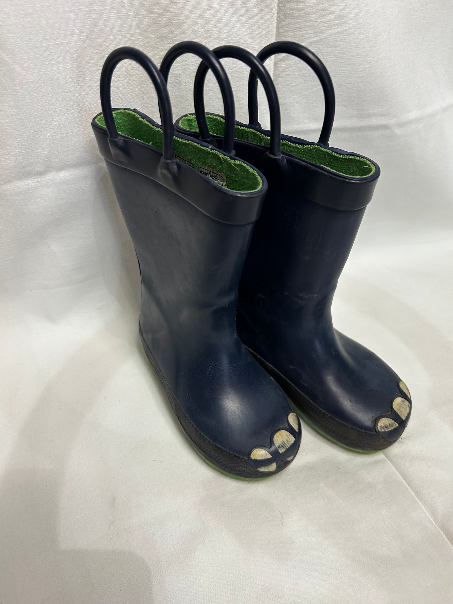 C5 navy rainboots