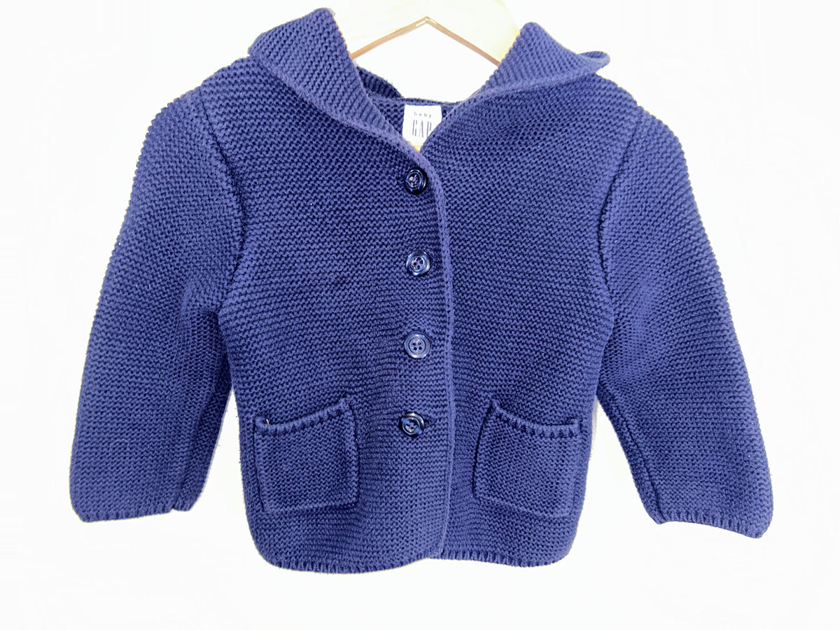 Navy brannan sweater 12-18m