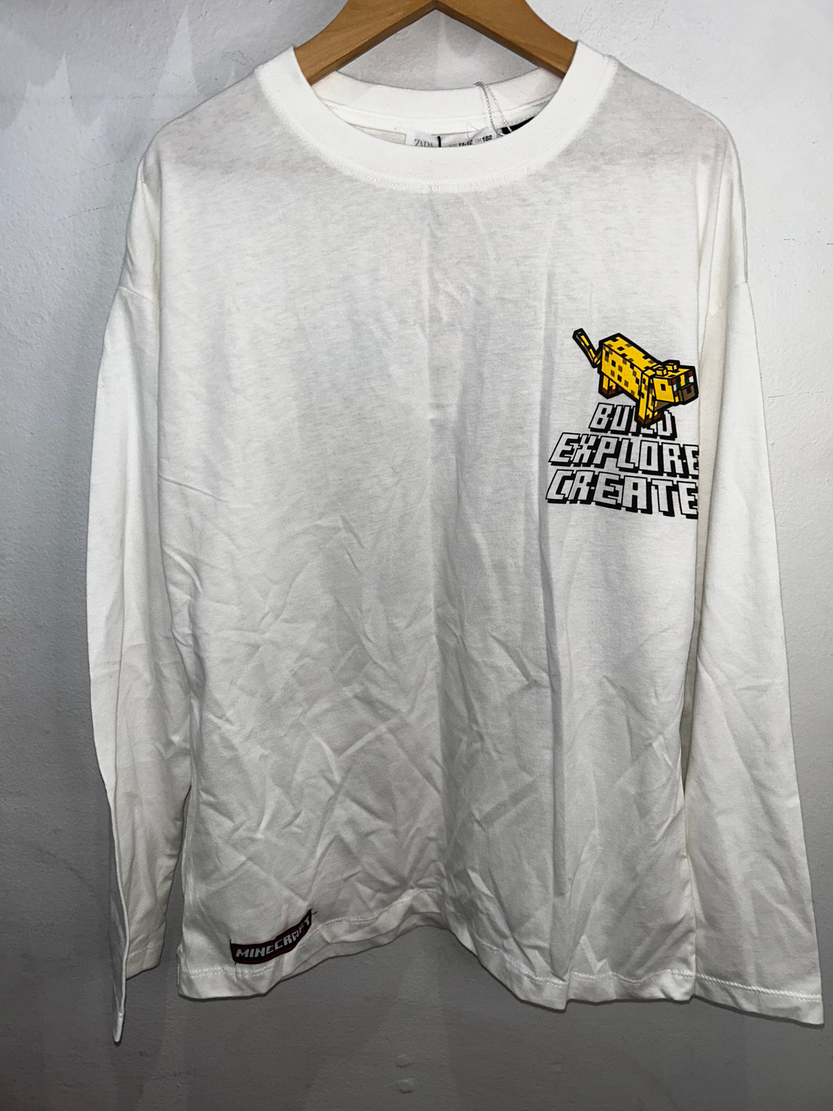 Minecraft longsleeve 11-12y NEW