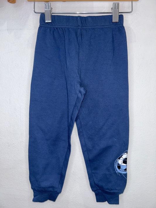 Blue Sports Pyjamas- 2-3y