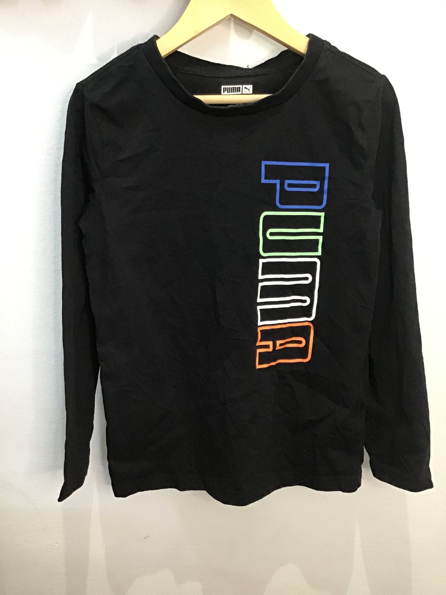 Puma colourful logo longsleeve 8y