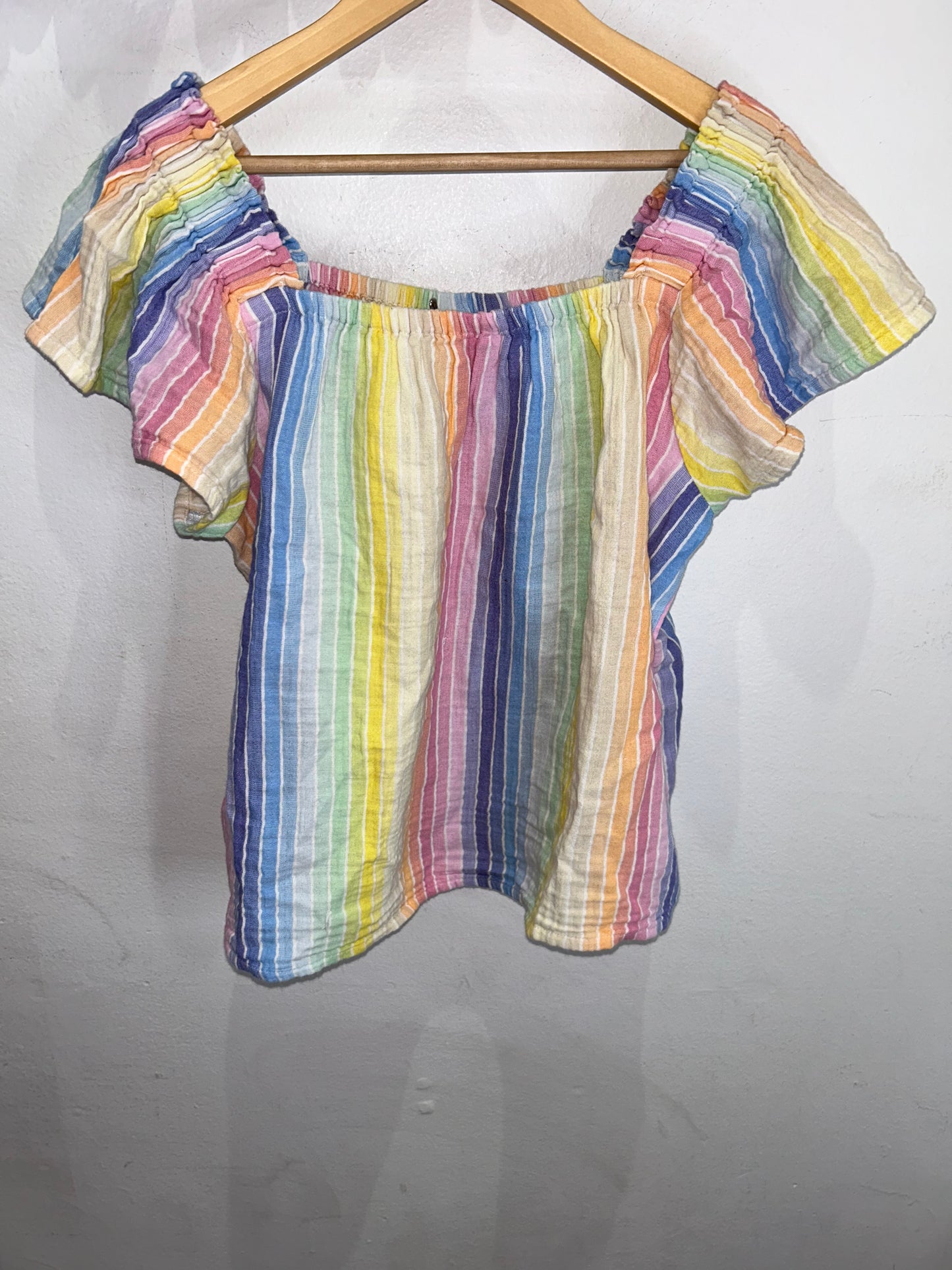 Rainbow stripes set 14-15y