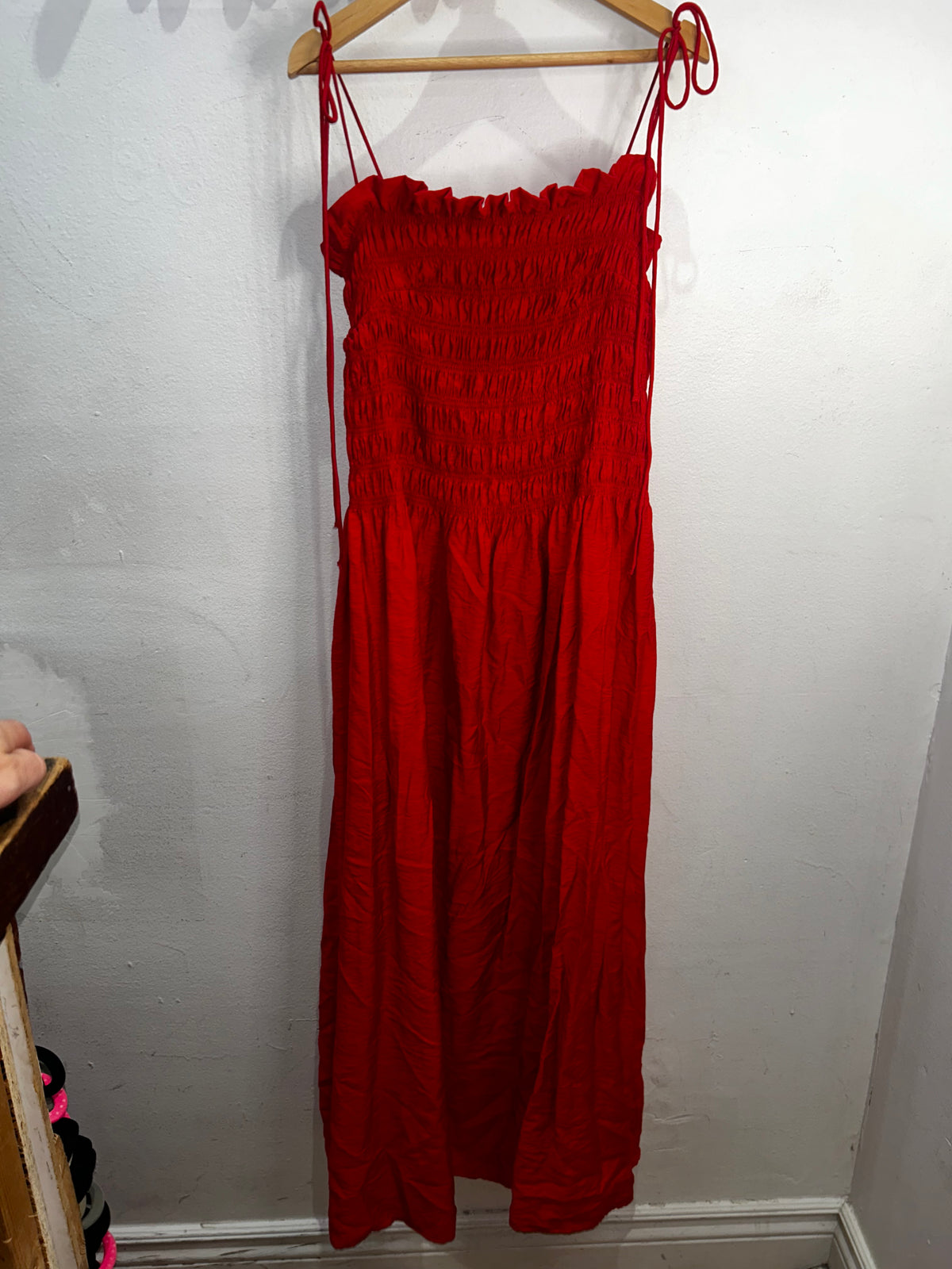 Tomato red dress- adult L
