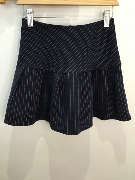 Skirt pinstripe flouncy 6-8y
