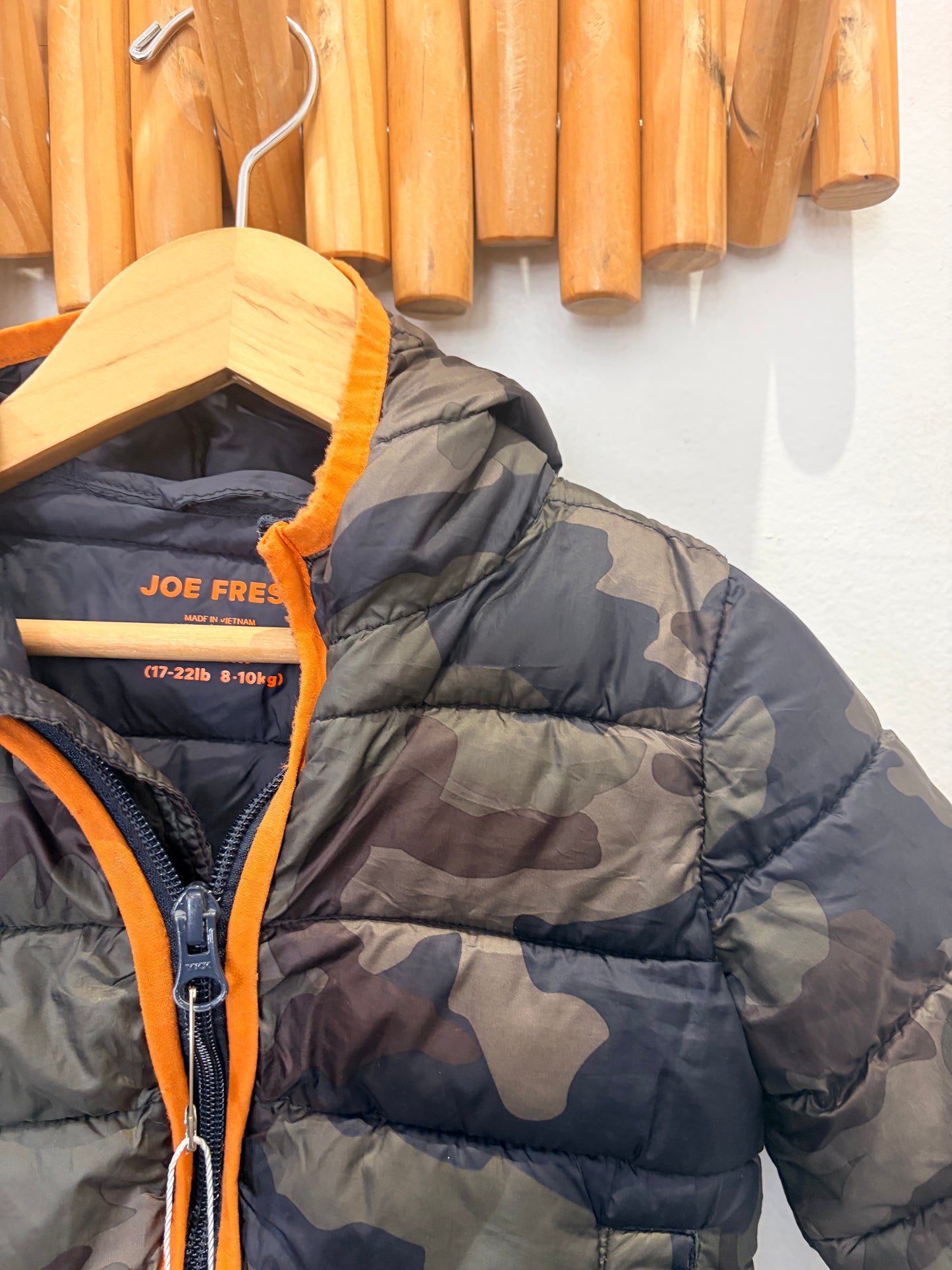 Camo jacket 6-12m