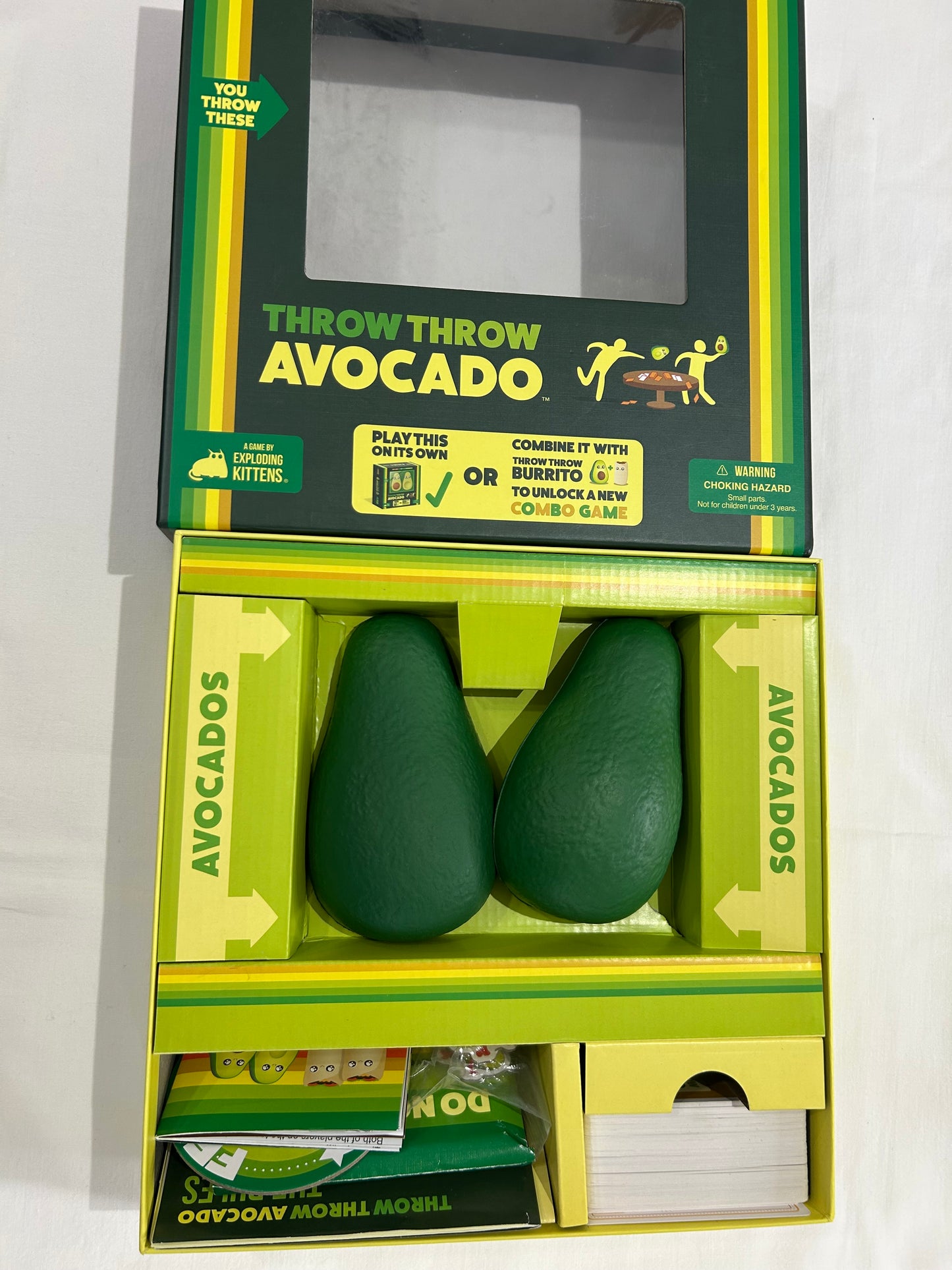 Throw Throw Avocado game
