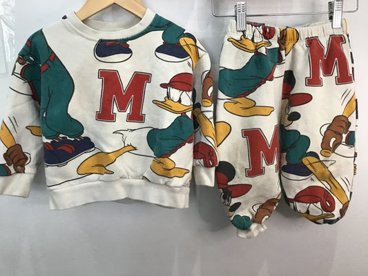 Mickey & Friends jogger set 18-24m
