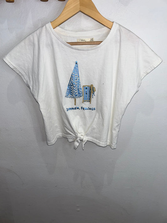 Summer feelings tee 9-10y