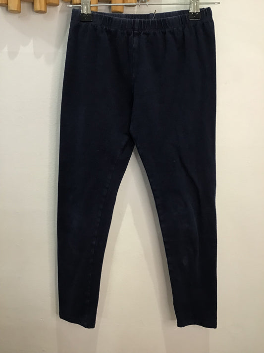 Pants thick black leggings 12y