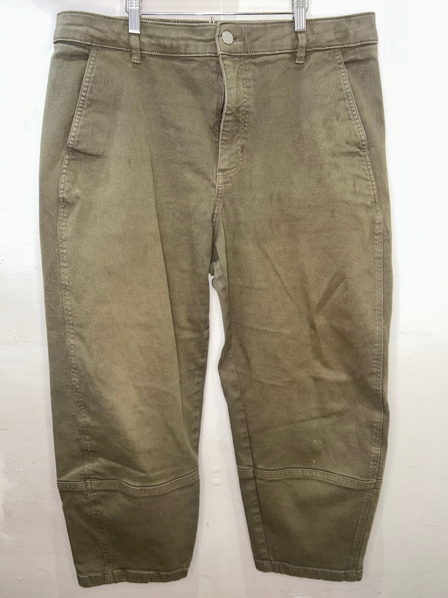 Everlane wide leg olive jeans - adult size16