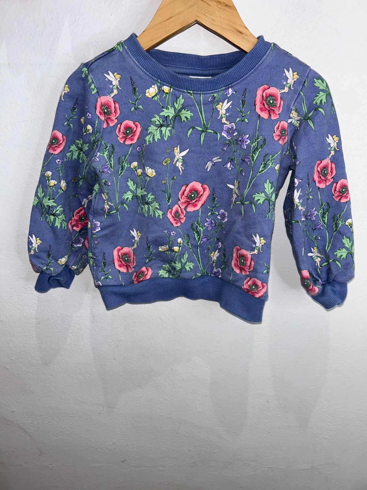 Tinkerbell pullover 2y