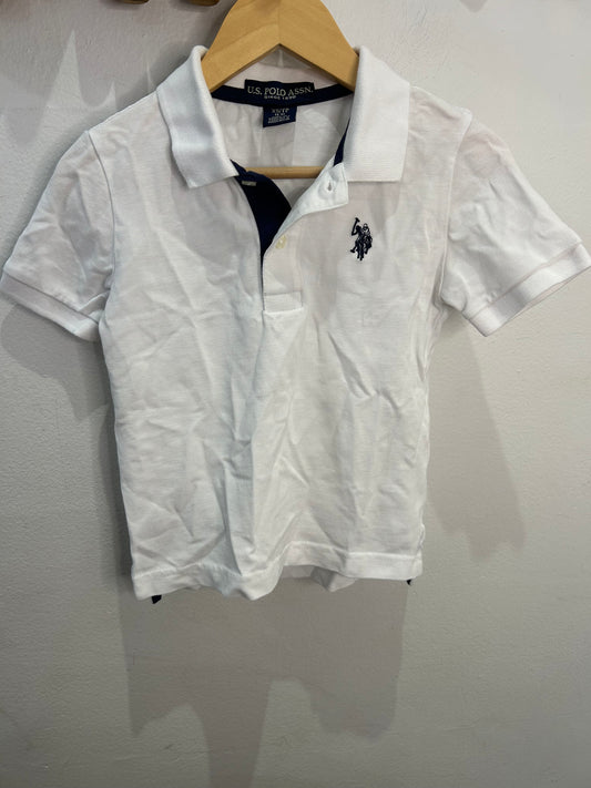 White polo 4-5y