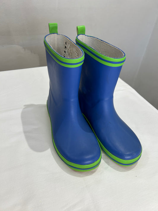 Y3 blue rainboots