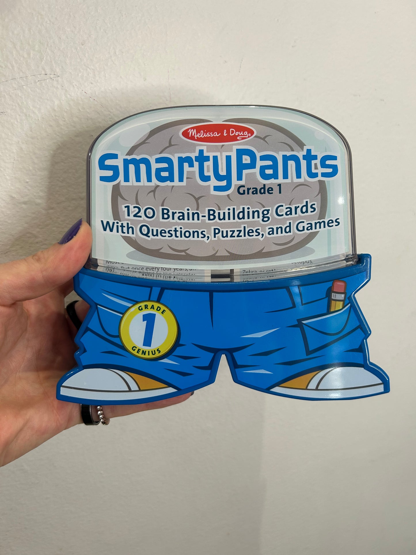 Melissa & Doug smartypants cards set grade 1