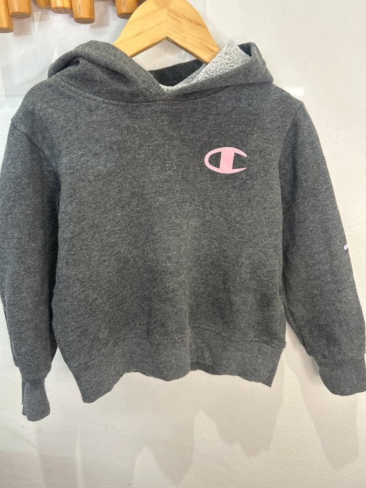 Champion pink logo hoodie 5y