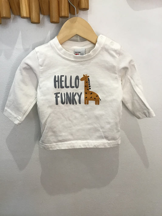 Pullover funky giraffe 6m