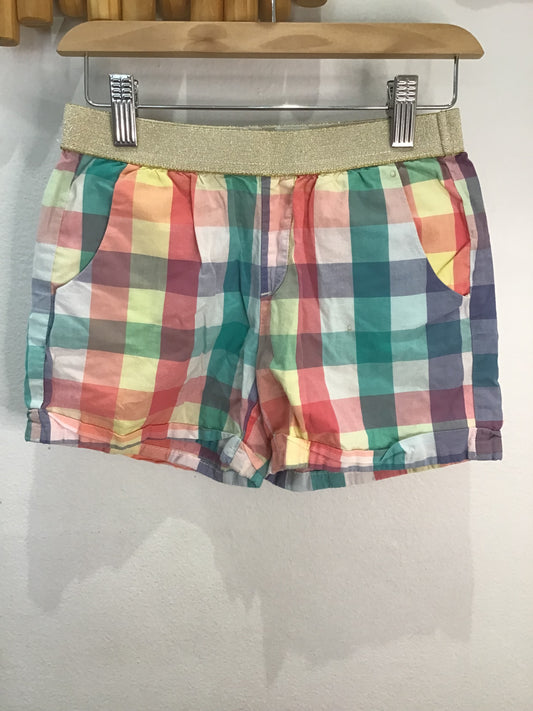 Shorts pastel checkered 8y