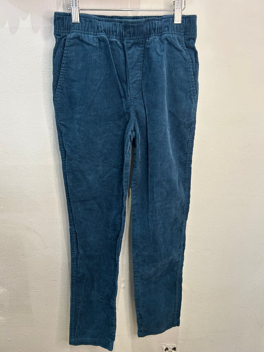 Teal corduroys 14y