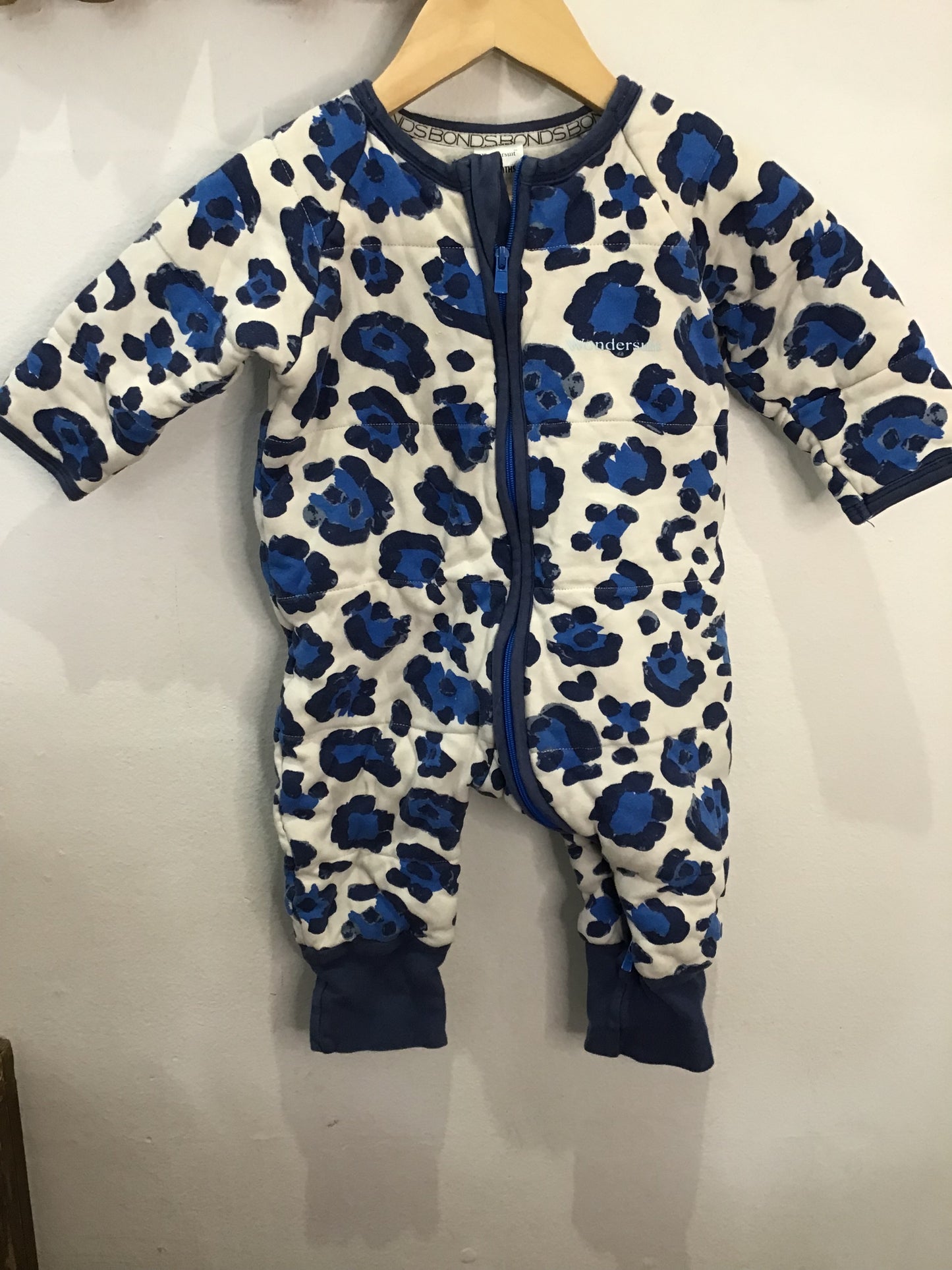 Bonds thick quilted wondersuit 6-12m