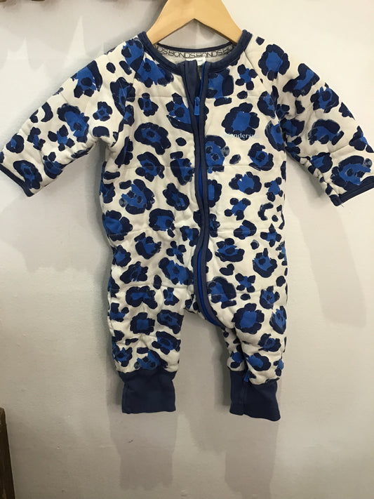 Bonds thick quilted wondersuit 6-12m