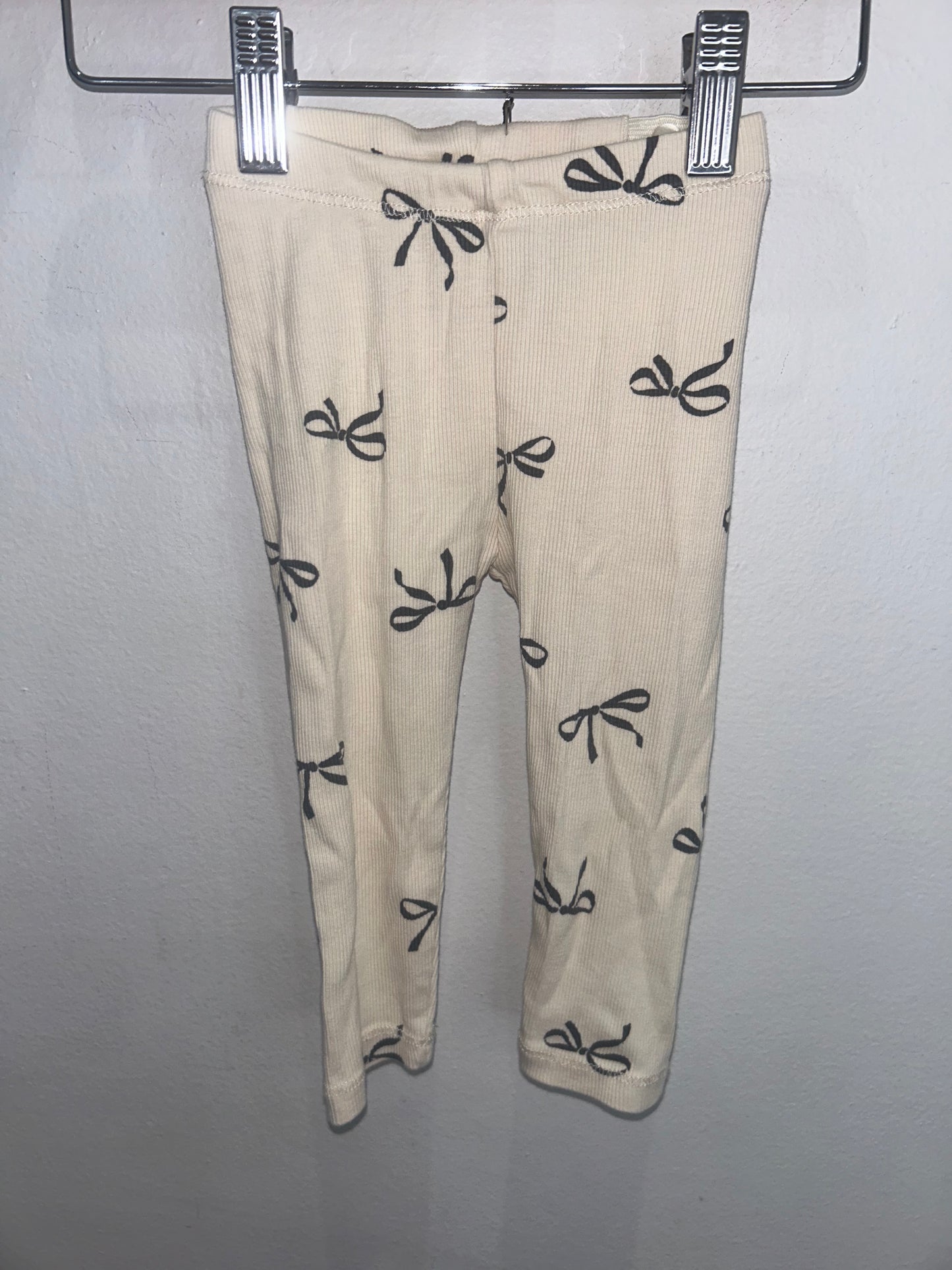 Bows leggings 9-12m