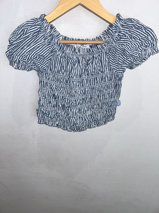 Souris Mini smocked stripes blouse 5y